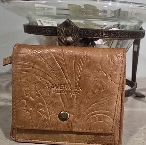 American Leather Co. Tan Wallet